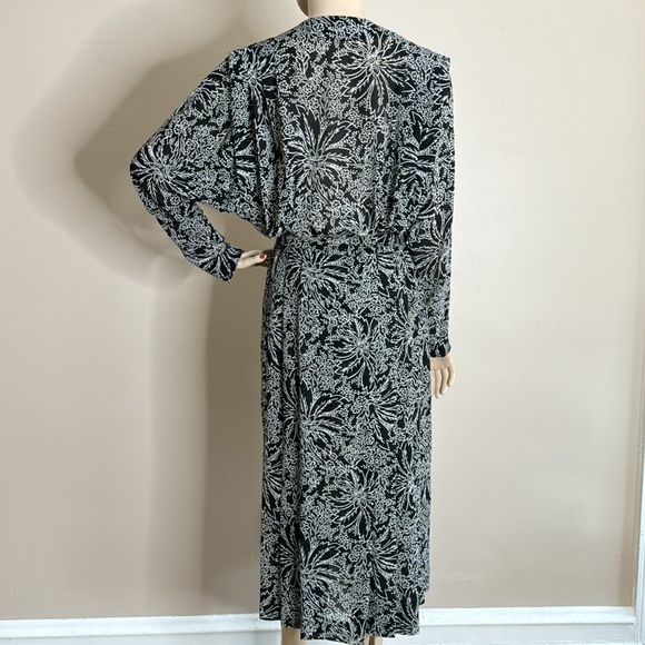 Vintage Semi Sheer Floral Dress - Picture 16 of 16